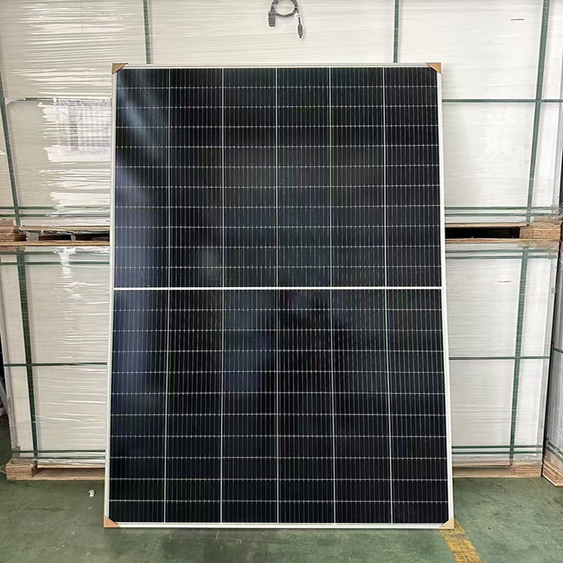 降级B级N型单晶680w700w半片132单玻太阳能板单面690w光伏板组件