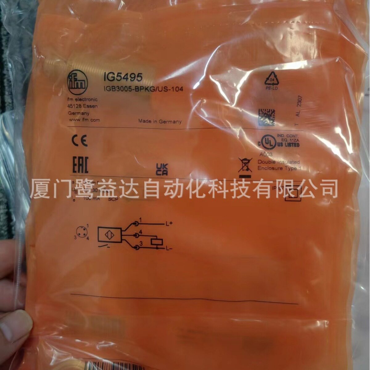 IFM易福门接近开关IG5495