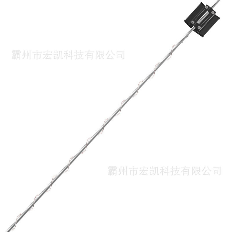 户外电线杆斜拉线太阳能警示灯