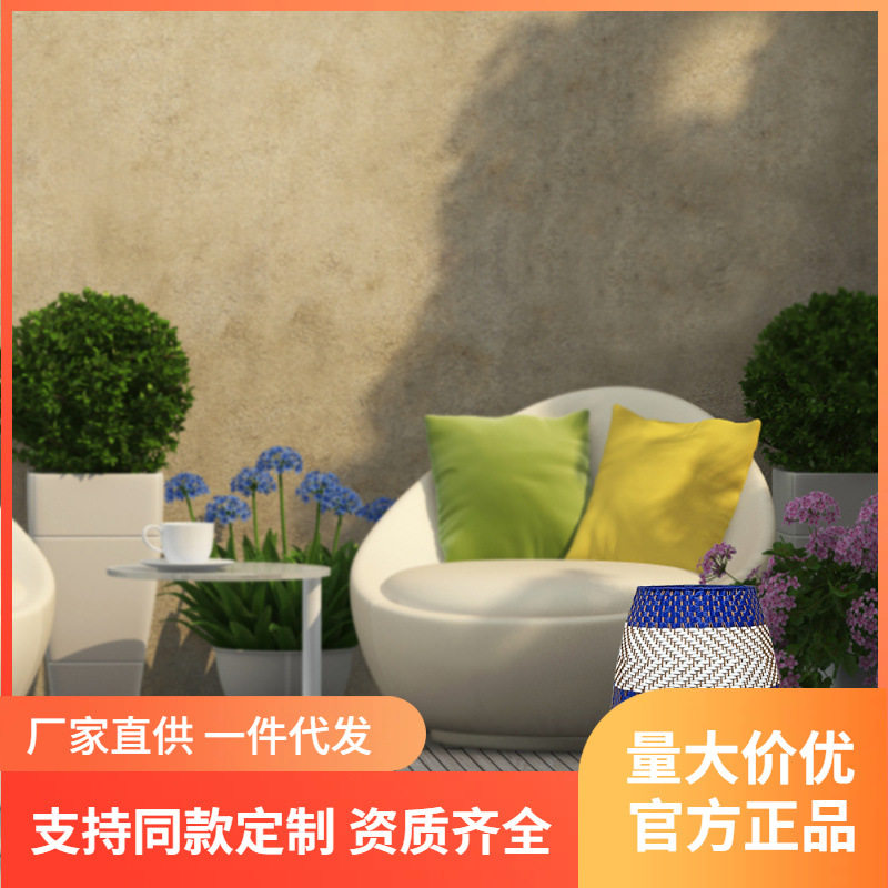 中式鼓型藤编庭院灯花园景观灯太阳能灯草坪灯太阳能新中式户外