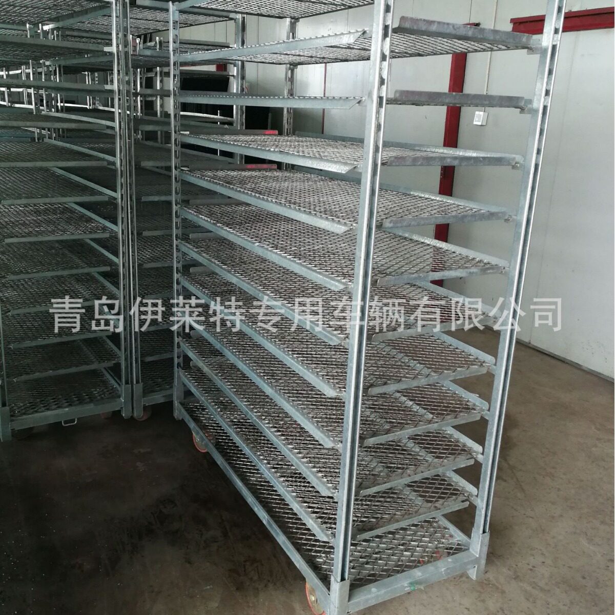 厂家直销智能温室大棚苗菜育苗周转车有机蔬菜种植架子农业工具台