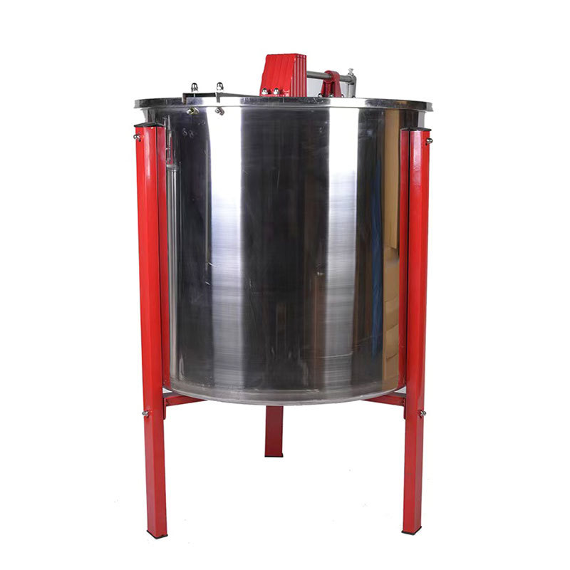 六框八框手动摇蜜机带支架 家用不锈钢蜂蜜取蜜器honey extractor
