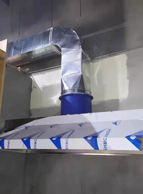 镀锌白铁油烟罩厨房商用饭店不锈钢排烟罩集烟罩餐饮吸烟罩抽烟机