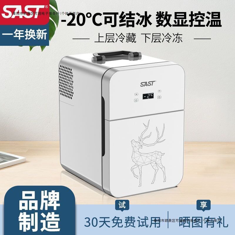 SAST车载迷你小冰箱家车两用