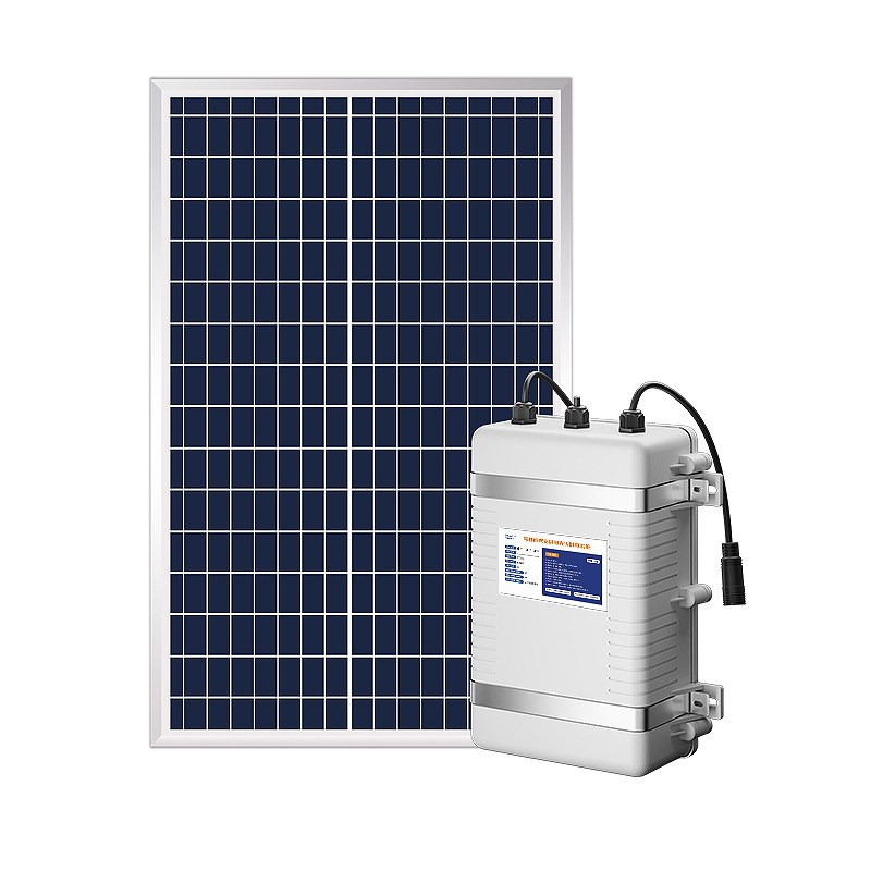 太阳能广告牌灯箱供电系统户外中国结发光字低压12V24V小型发电机