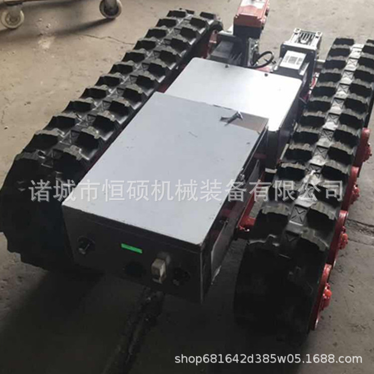 农用橡胶履带底盘防滑运输车
