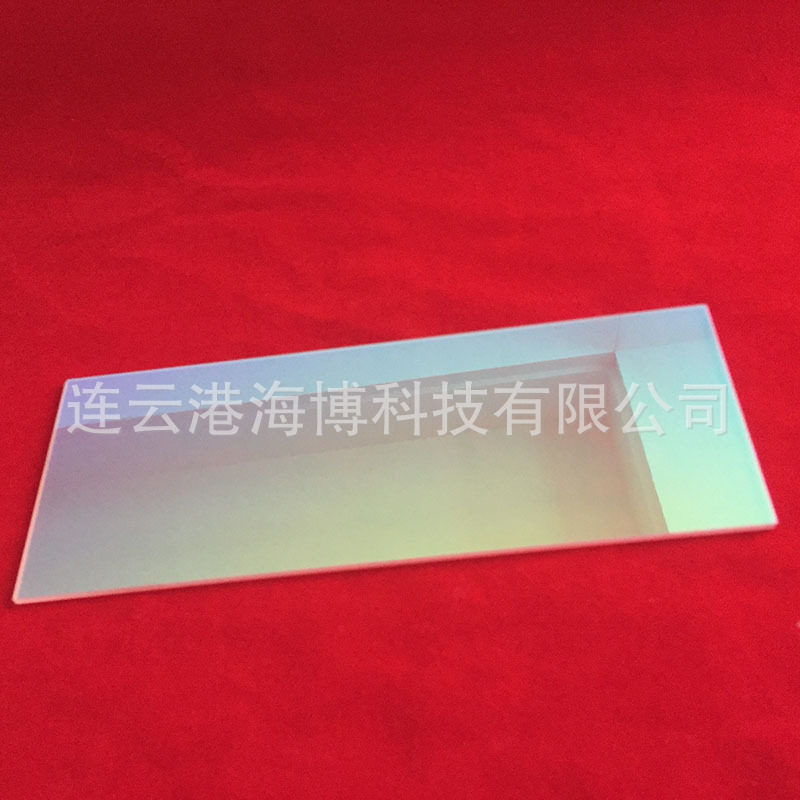 用UV冷光鏡平面透明UV石英片uv隔热片烤箱用平板镀金石英片