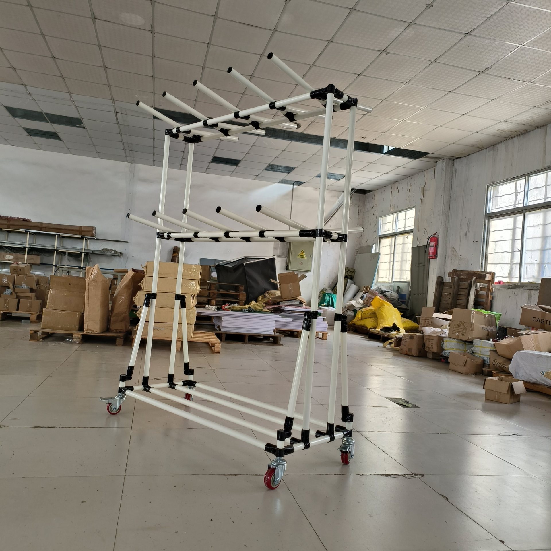 厂家线束分隔架 段子线架 汽车周转挂线架线棒货架精益管接头配件