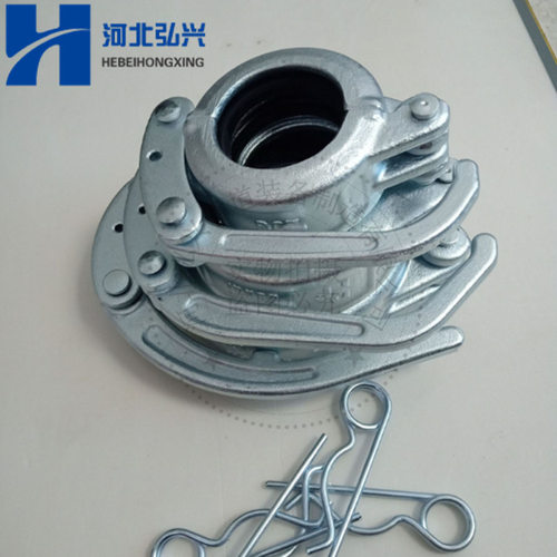 DN50 65 76 80锻造快速管卡 镀锌管卡 压把式快速管卡