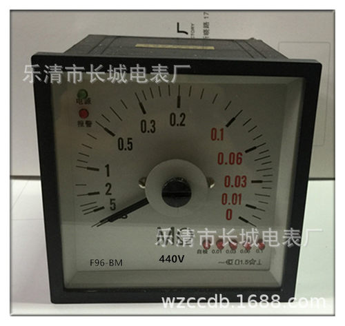 F96-BMΩ 440V 广角度 交流电网绝缘电子监测仪 一体化带报警