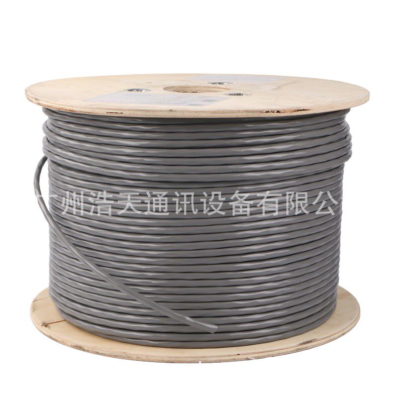 原厂CU6002-V-4P-GY德特威勒六类屏蔽网线U/FTP千兆双绞线PVC材料