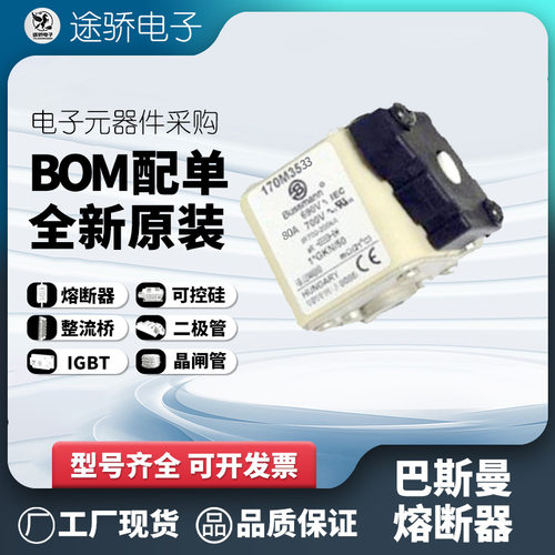 170M3535 170M3536 170M3537 170M3538 bussmann伊顿巴斯曼熔断器