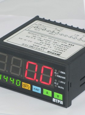 LED展示箱功率表交流功率表年度用电量表