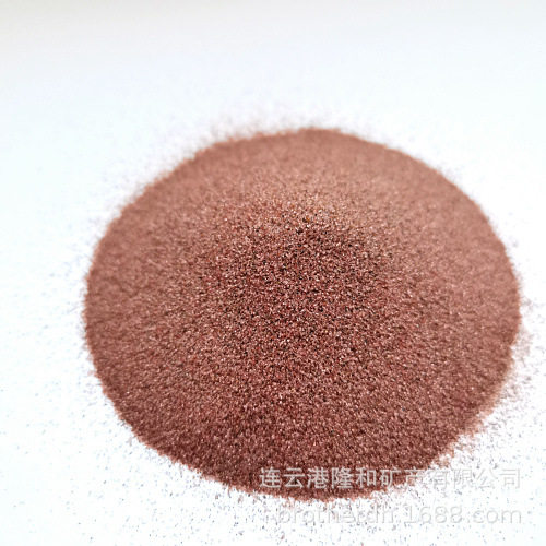海沙水切割石榴砂隆和厂家粉色石榴石砂石英砂喷砂除锈