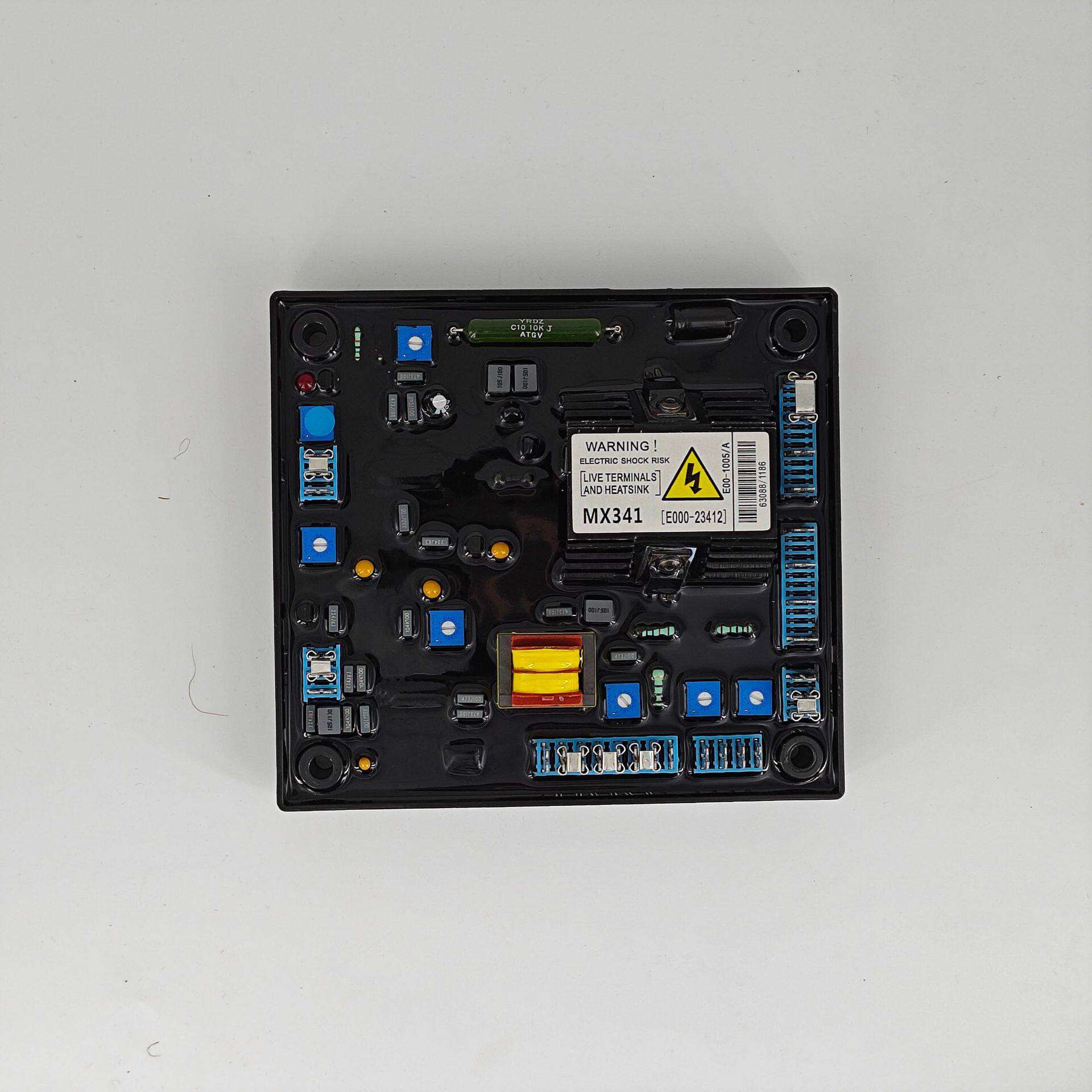 MX341发电机配件调压板稳压板自动电压调节器AVR E000-23412