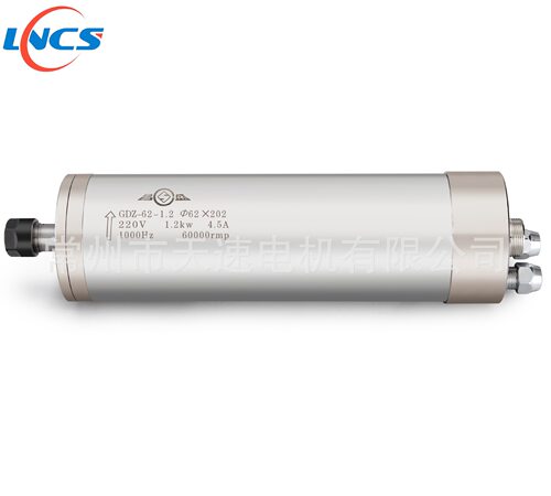 60000转 昌盛电主轴 GDZ62-1.2 水冷直径62mm ER11