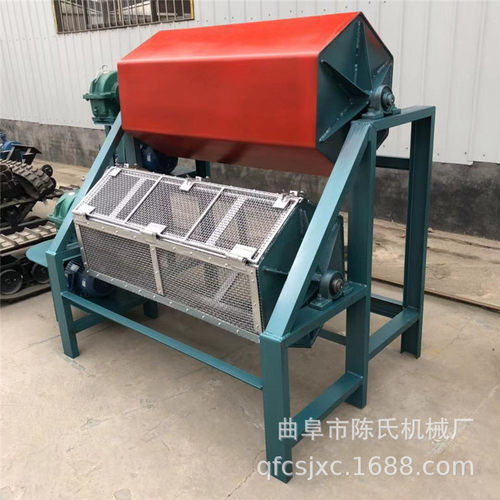 双桶过滤铁件去锈机 木器去倒角毛刺机 竹子水洗滚筒抛光机厂家