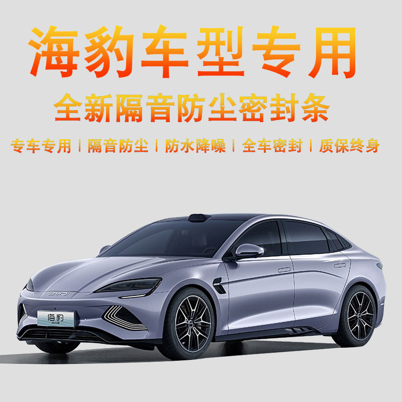 比亚迪海豹06/07门密封条降噪