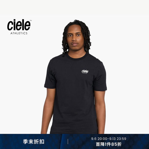 Ciele PR系列2026经典复刻 短袖圆领印花运动T恤复古基础男女同款