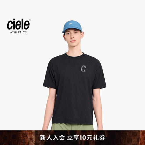 Ciele PR系列 男子吸湿排汗抗菌防异味马拉松跑步短袖T恤