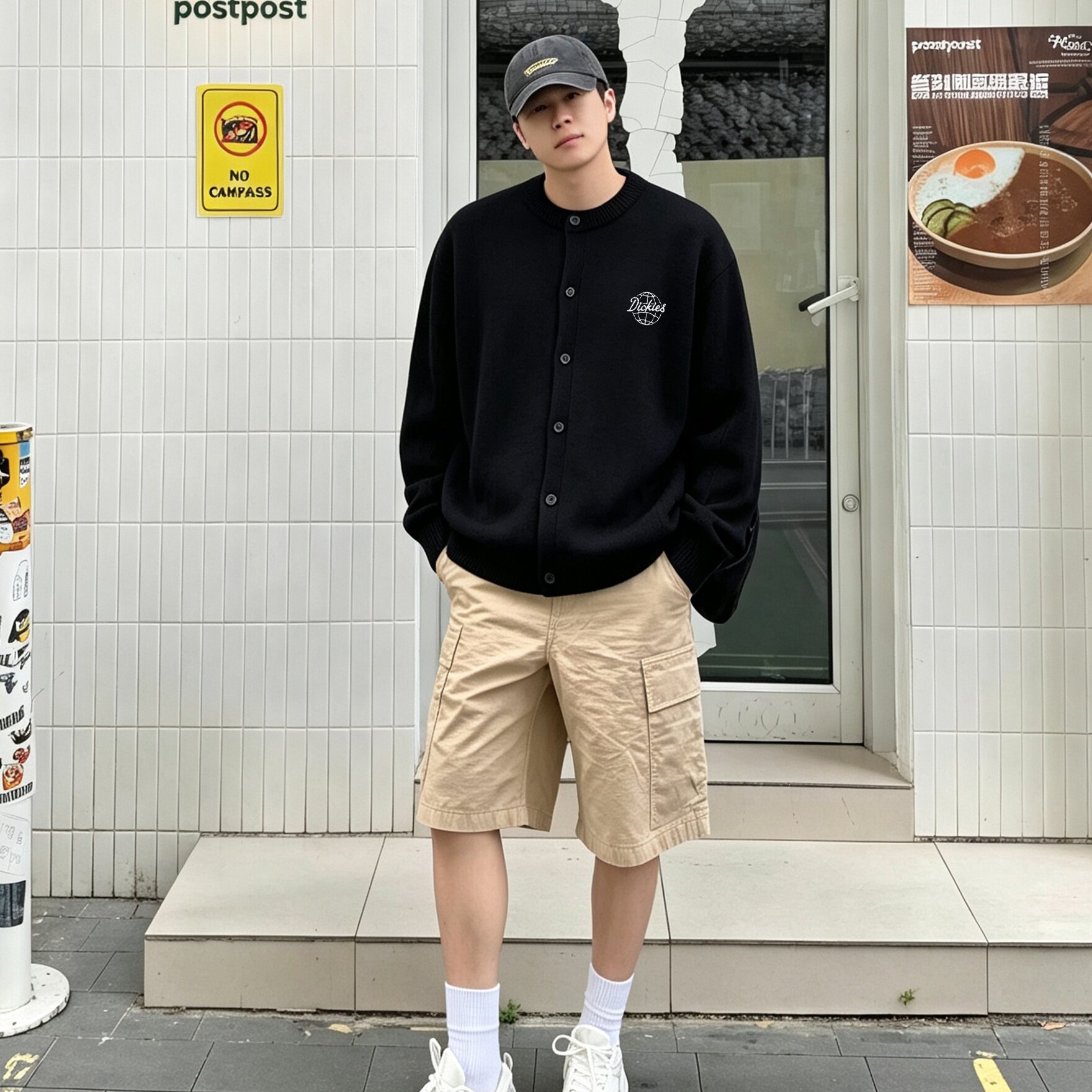 Dickies男女同款针织衫毛衣