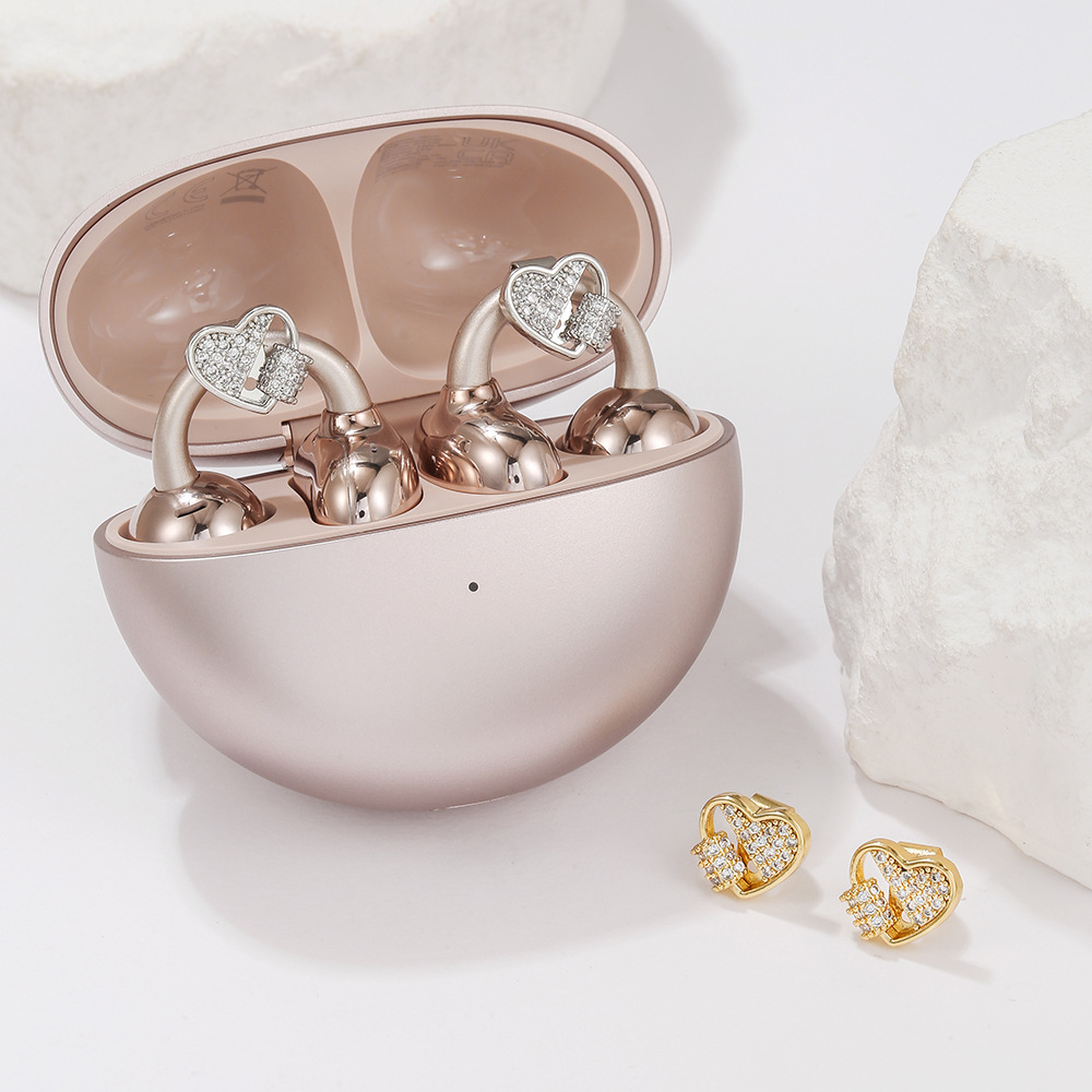 星絮如心通用型夹扣耳机钻扣