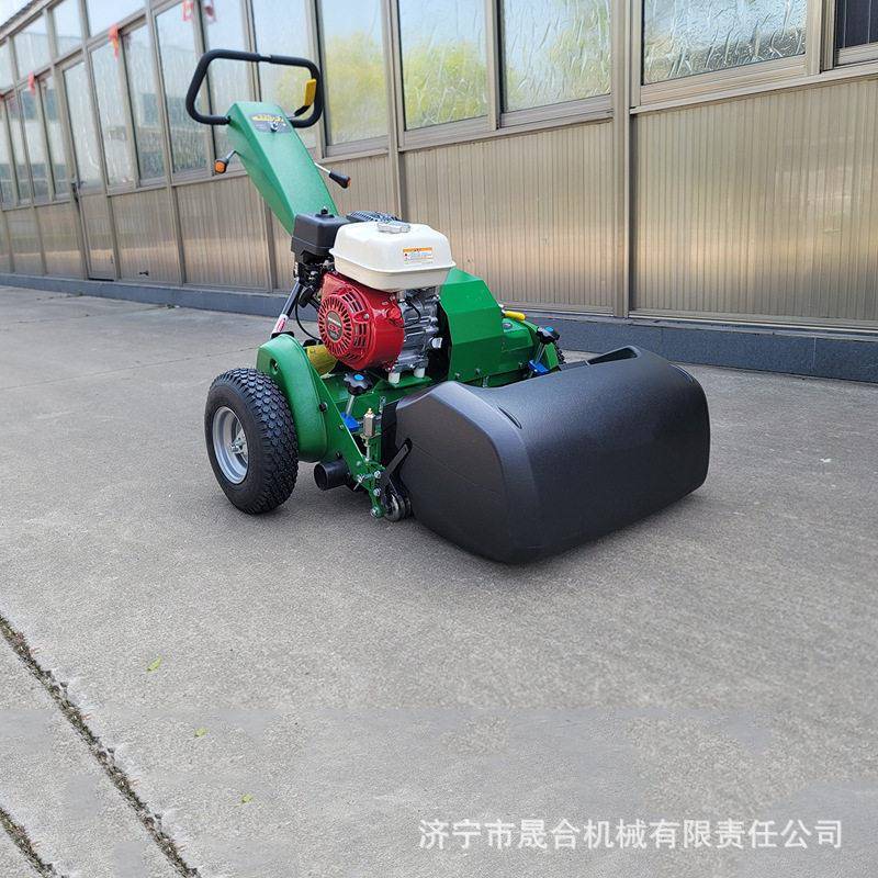 汽油手扶式滚刀果岭机尔夫球场中的领头羊草坪修剪割草机