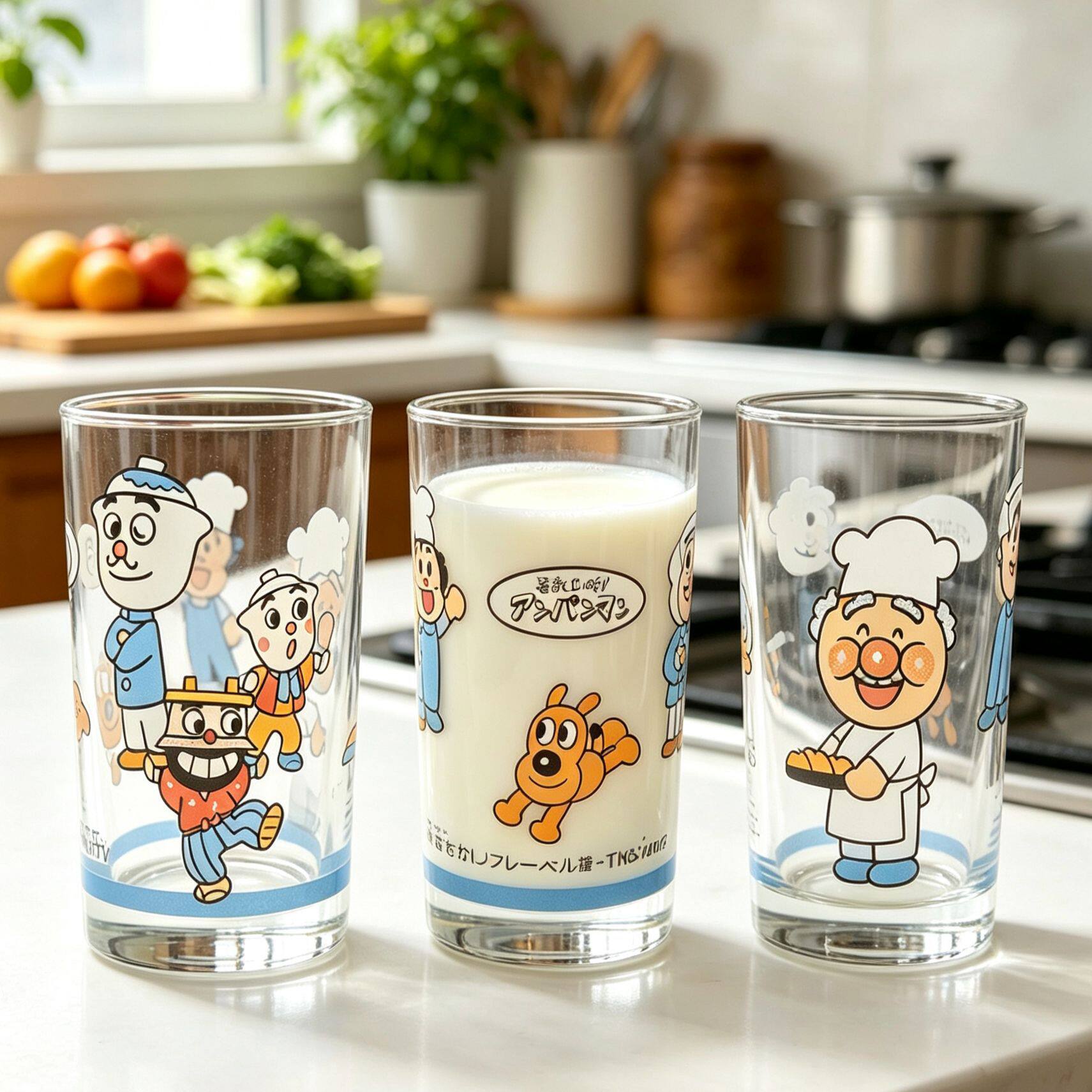 中古可爱酷儿玻璃杯12