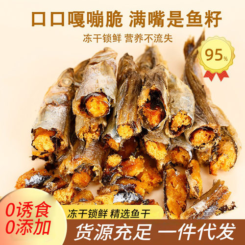 多春鱼小猫猫咪鱼干冻干宠物零食