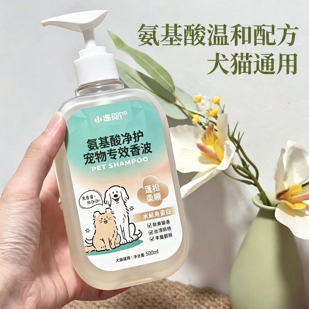 中牧狗香波浴液新款沐浴露氨基