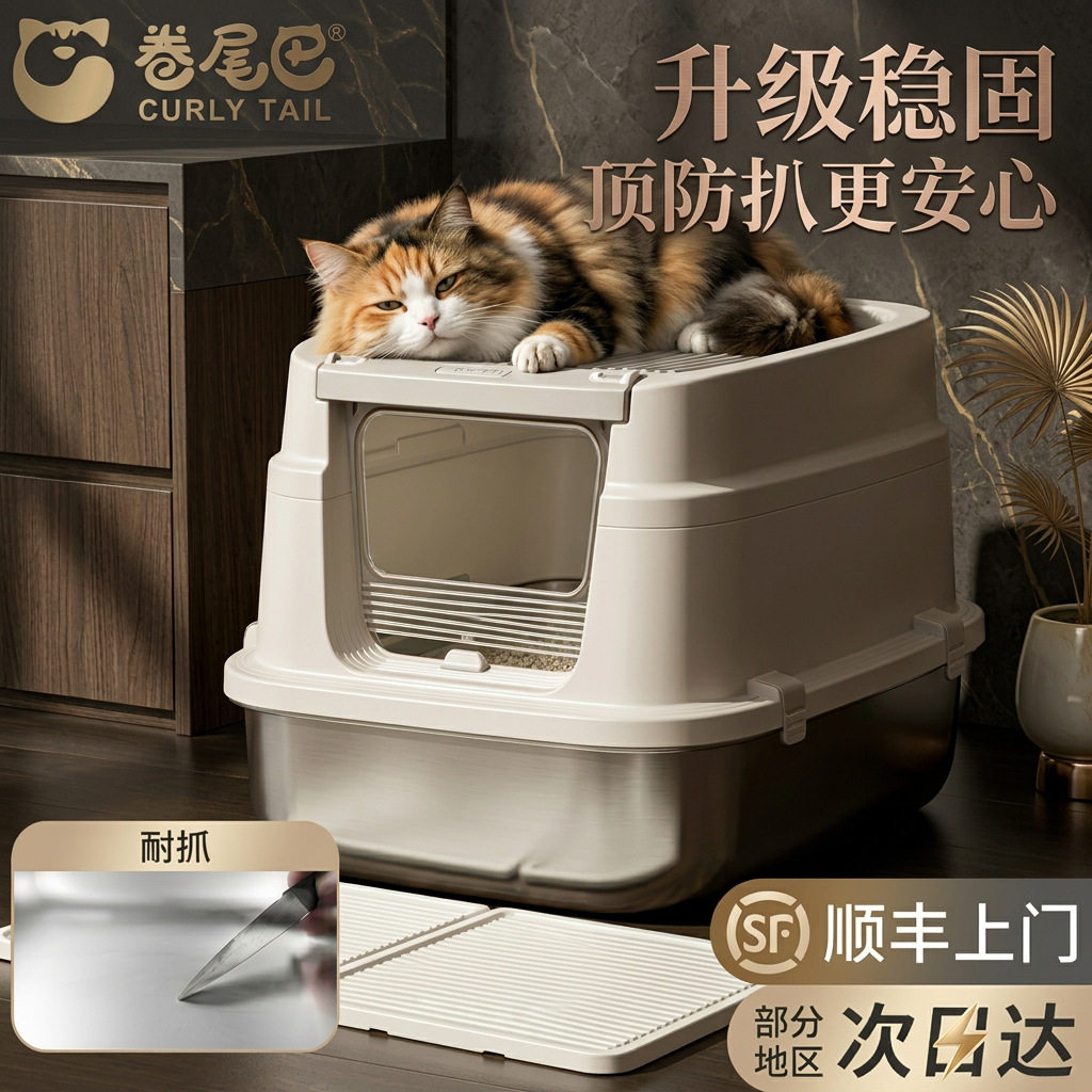 CURLYTAIL/卷尾巴卷尾巴加大