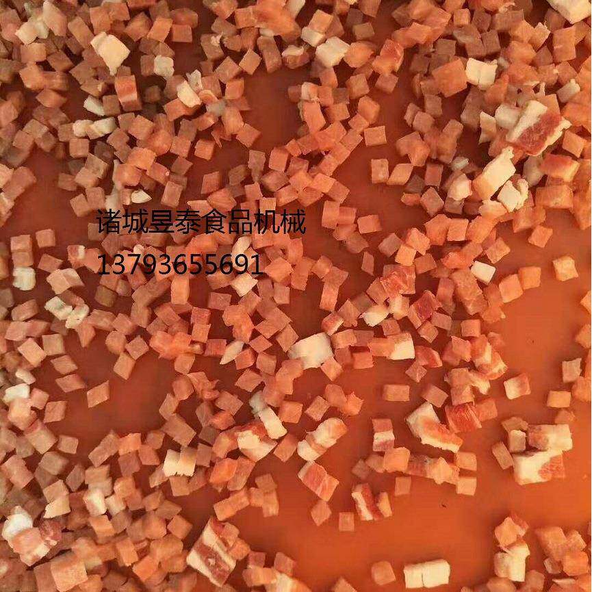 鸡肉器带皮上腿肉切块机 自用动切厅肉块机 餐肉类QKJ-260切块机
