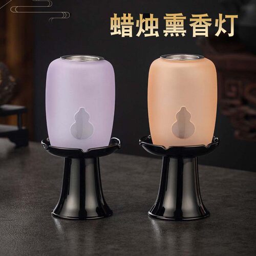 沉香玻璃香薰炉静坐打禅