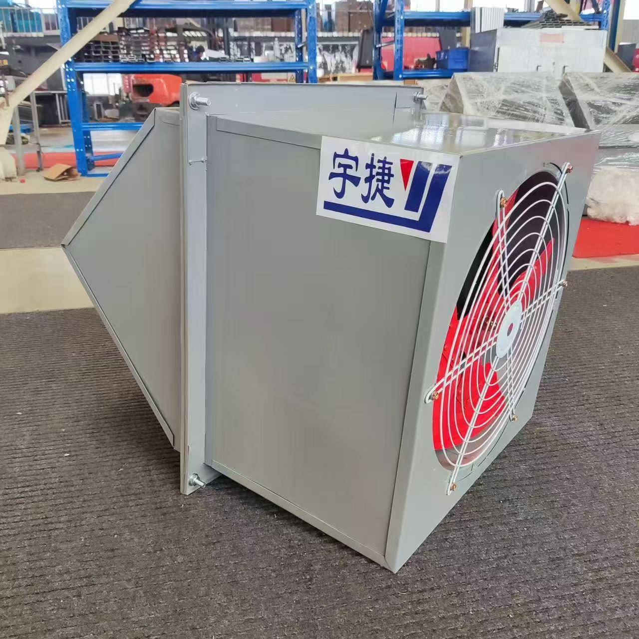 边墙风机防爆轴流方形壁式风机工业排气扇380V220V换气扇方形风机