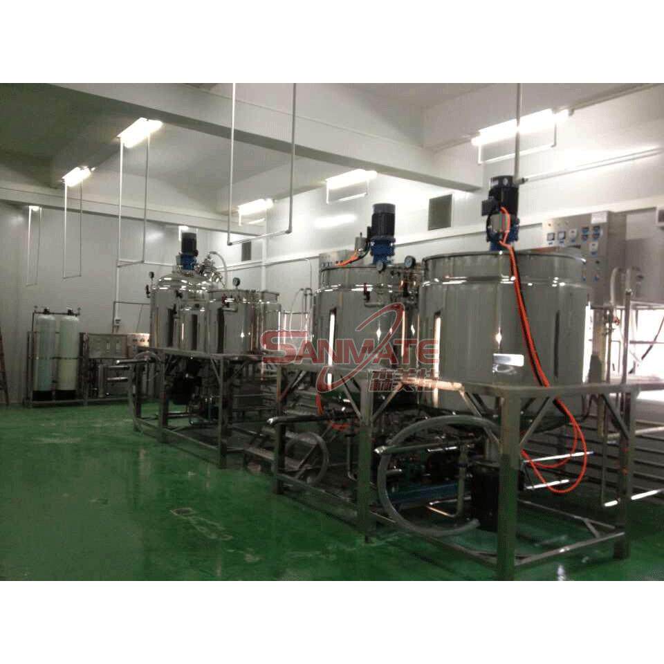蒸汽加温酱醋调配罐导热油加热搅拌锅电加热水循环冷却搅拌罐锅
