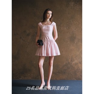 少女感甜美圆领A字百褶裙 ZS名品越南设计师The maven 秋季 新款