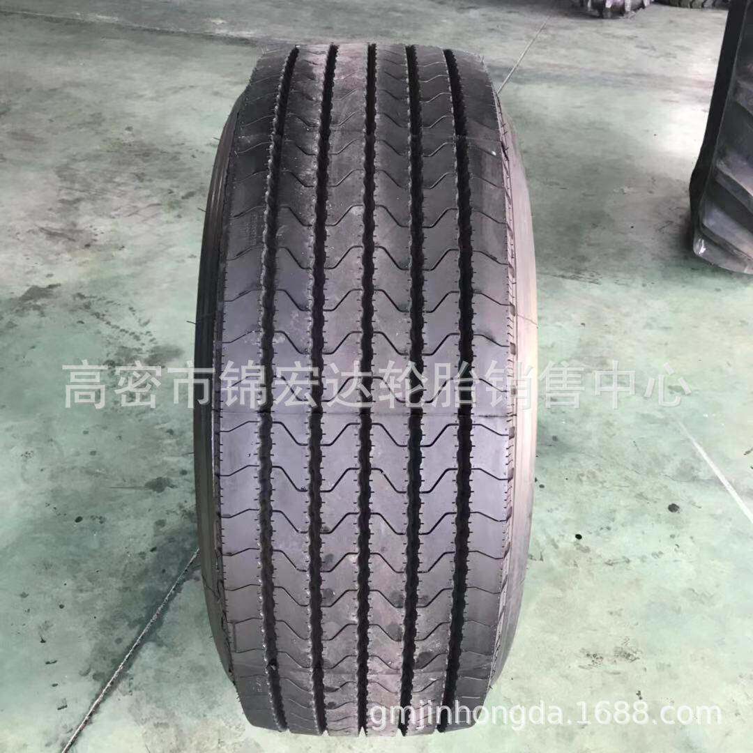 双星改装拖车捆草机撒粪车轮胎42545/65R22.5装钢圈
