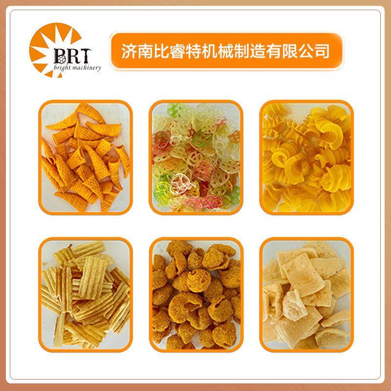 狗牙锅巴加化油炸膨食品烧生产线贝壳比睿特酥八爪沙拉条工机器
