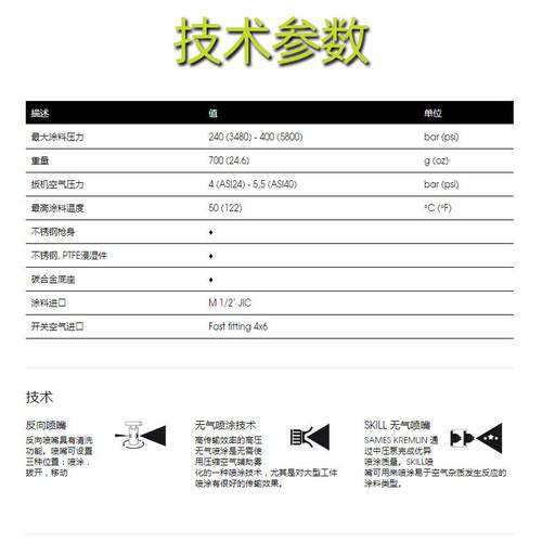 法国克姆林克S姆林ASI24 自动无枪气喷枪krelin原装AmI24自动喷无