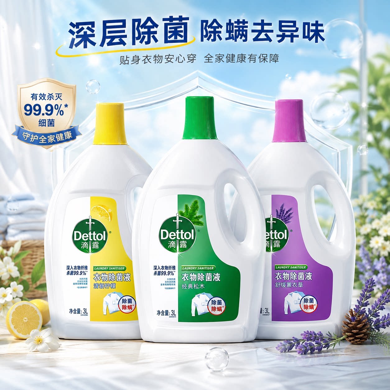 滴露衣物除菌液杀菌除菌清新柠檬图片