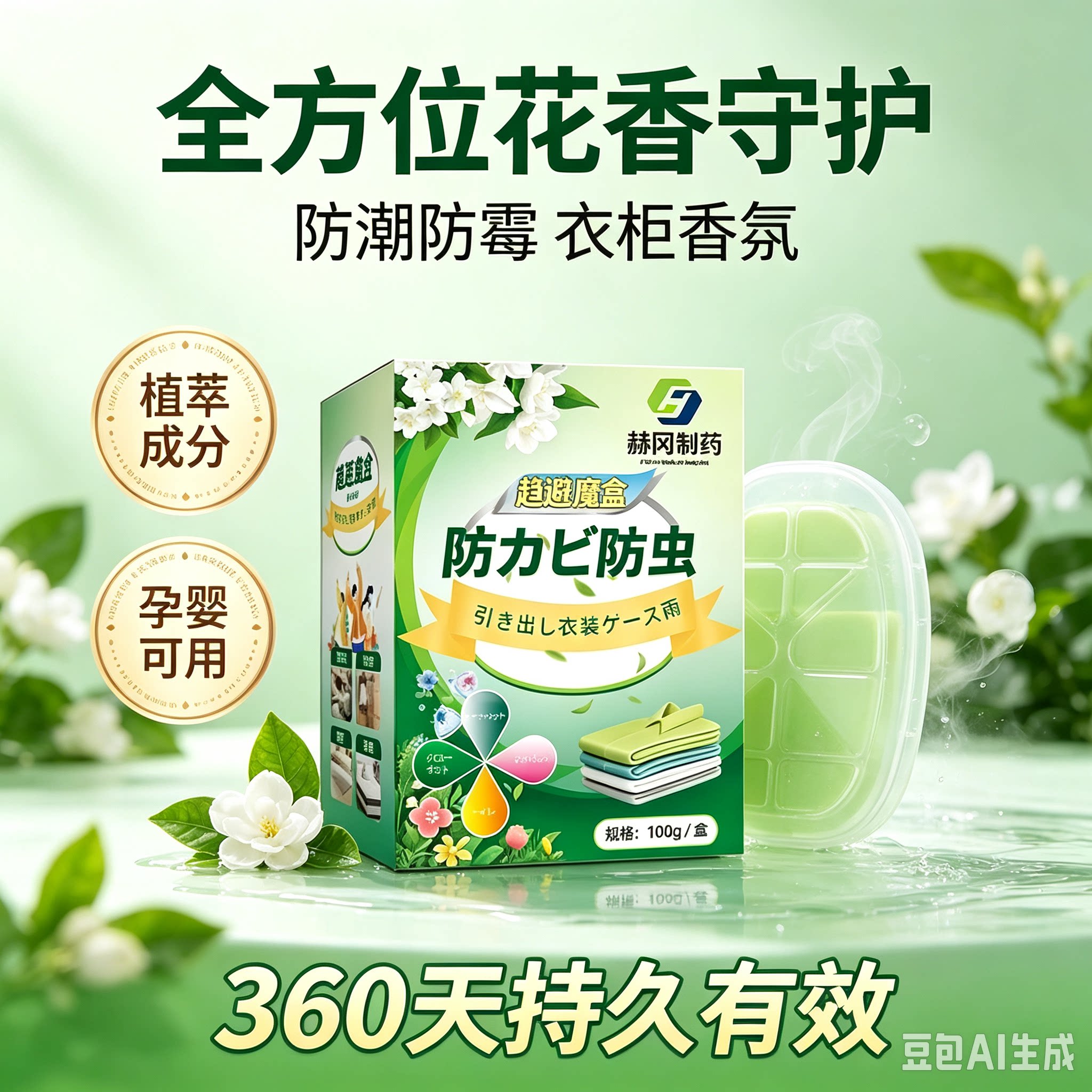 衣柜清新香包衣物防潮香氛包卧室衣橱持久留香花香型樟脑丸JM