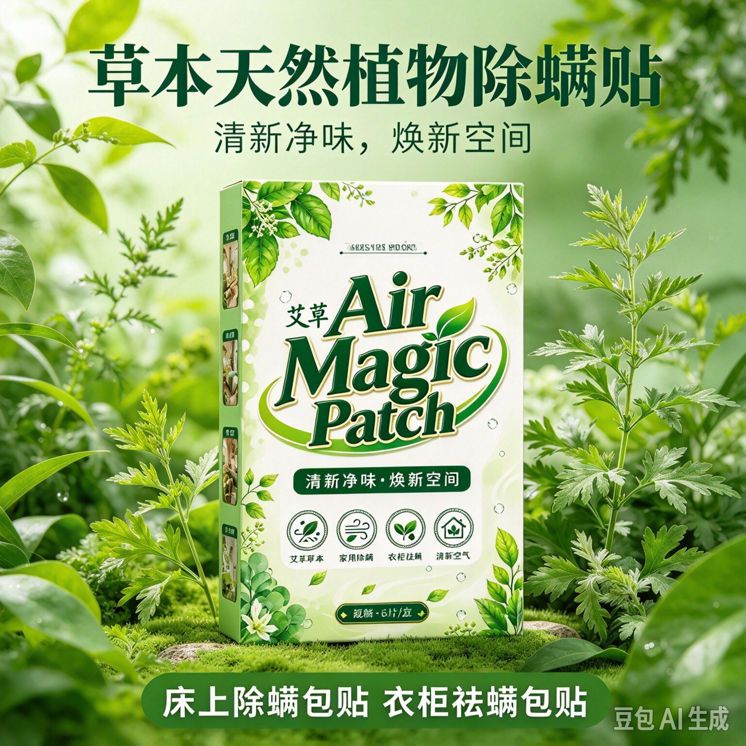【螨虫贴】草本天然植物除螨贴床上除螨包家用衣柜祛螨包贴JH