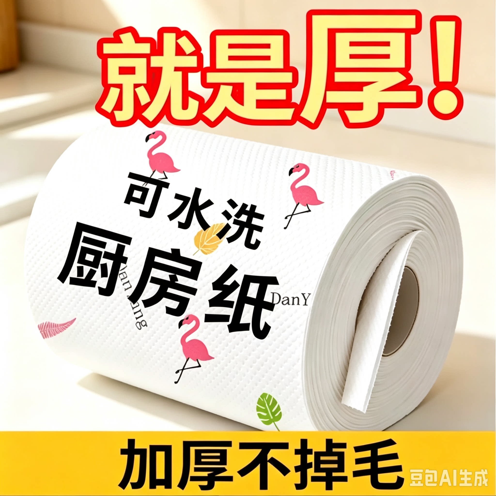 厨房懒人抹布一次性干湿两用免洗不沾油吸水清洁专用布JM