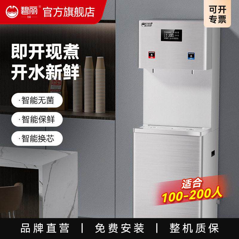 碧丽公室商用立式饮水机全自动智能不锈钢即热式净水器JK-120A