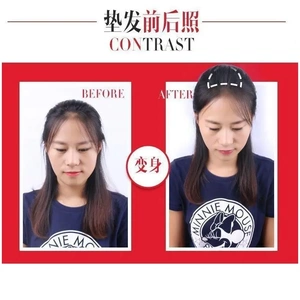 头顶增高假发插梳隐形海绵发垫懒人刘海整理蓬松神器发夹发饰ly