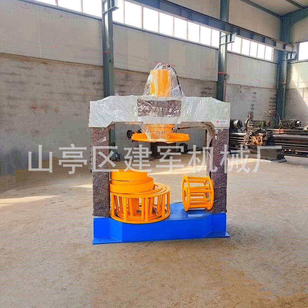 叉车轮胎压装压胎机建军机械125T牵引车轮胎拆装