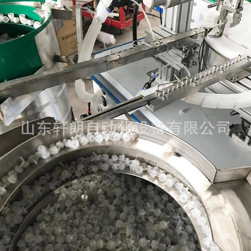 滚珠香水压塞灌装旋盖一体机胶水眼水滴剂液体定量灌装机
