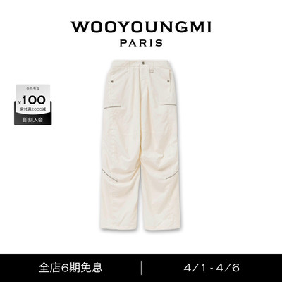 舒适百搭拉链设计LOGO款休闲裤