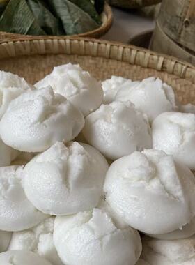 (共发17个)米粑粑 湖北恩施特色米糕发糕泡粑白糕早餐加热即食