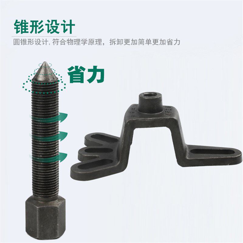 电动三轮车摩托车后轮内轴承刹车锅半轴拆卸器维修理工具后桥拉马
